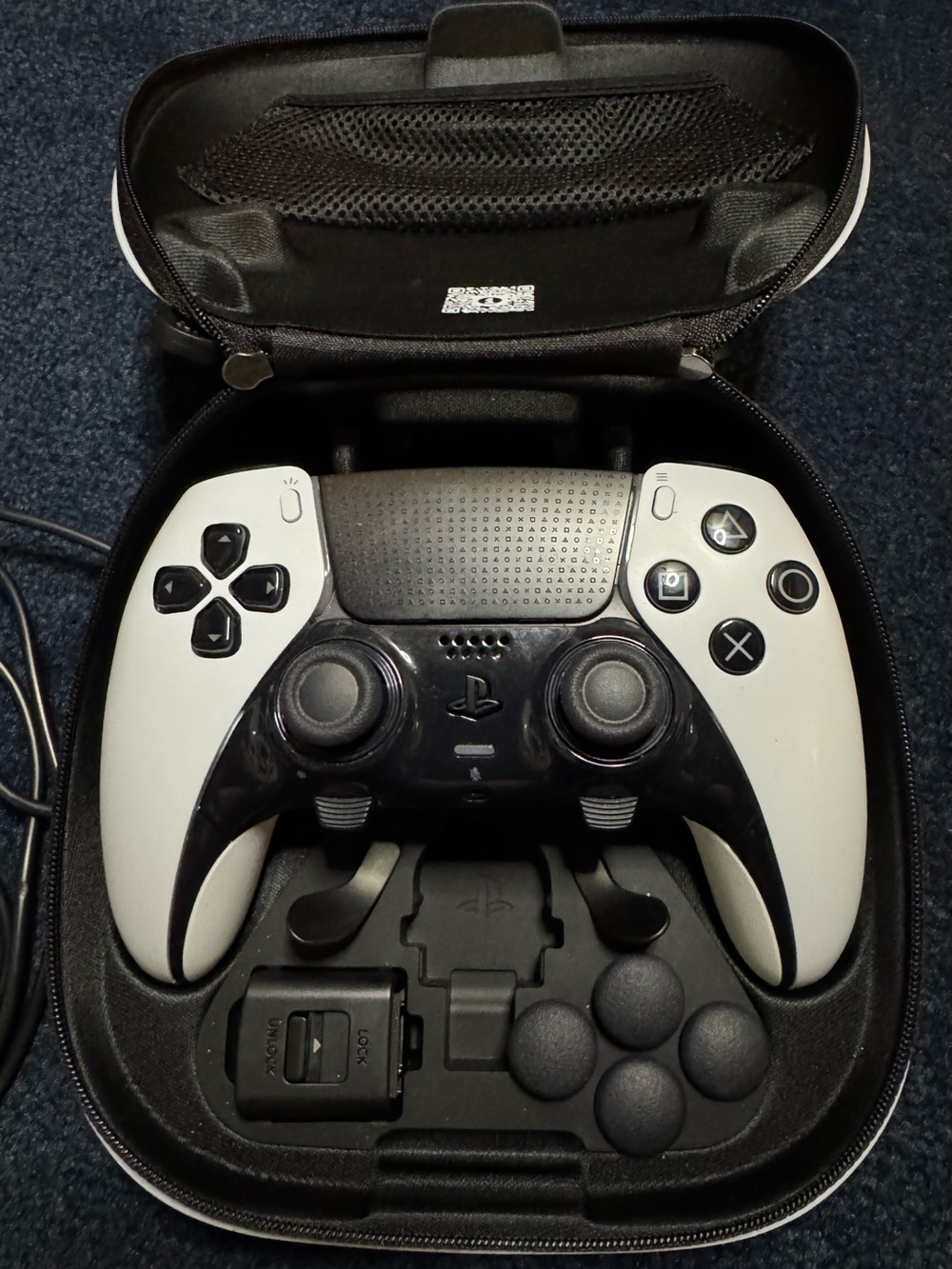 Sony PlayStation 5 - Analog DualSense Pro White Gaming Controller (like new)